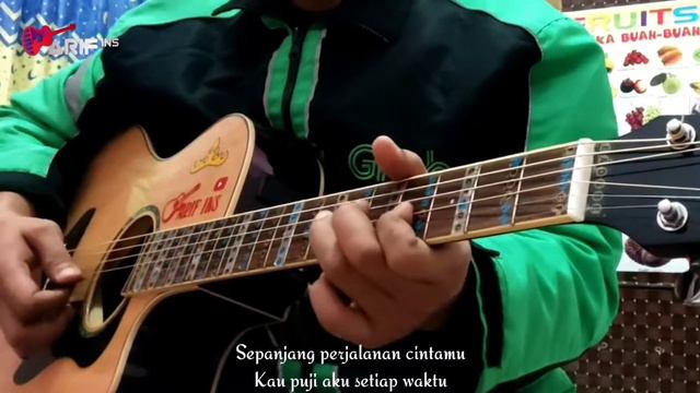 Lobow Salah Cover Gitar Akustik || Instrumen Lobow - Salah