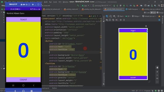 Mengatur Tampilan dengan Layout dan Gravity android studio