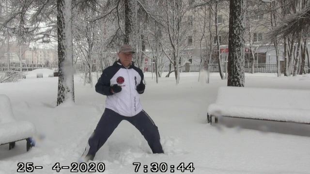 ♥️ ДОЛГОЛЕТИЕ МУРМАНСК (18 форм Тайцзи Цигун, Цигун 8 кусков парчи) 25.04.20
