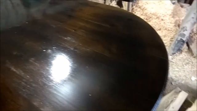 Деревянный, трёхметровый стол из сосны