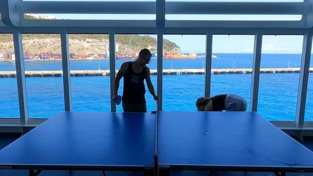 Ping Pong With A View! (Symphony of the Seas)