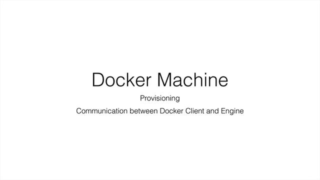 Introduction to Docker : Docker Toolbox