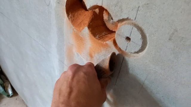 Сверление подразетников без пыли.
