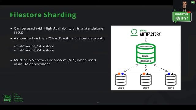 What's the difference between sharding cluster and filestore sharding?
