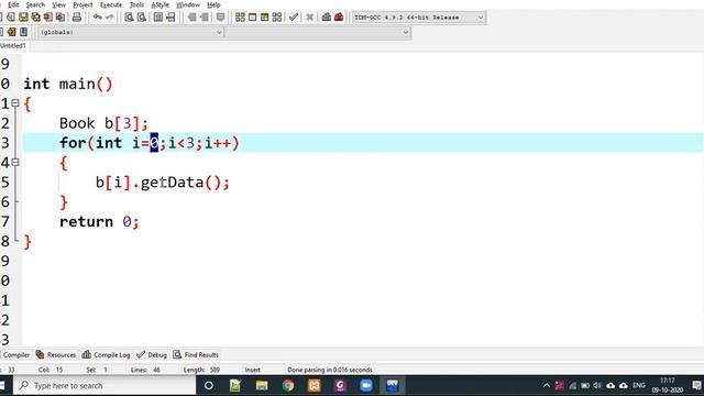 How to create array of object in C++ explain in Gujarati | [ Class #22]