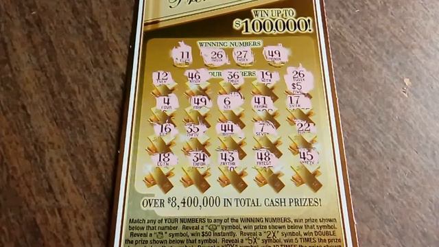$$$ Gold Premium Play - $5 MN Lottery Scratchies - Winners!! $$$