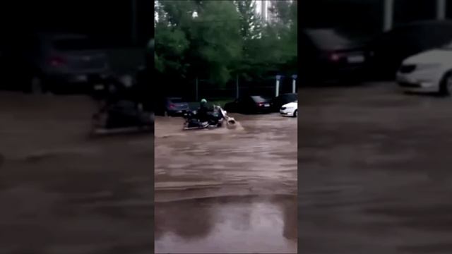 Москву снова затопило