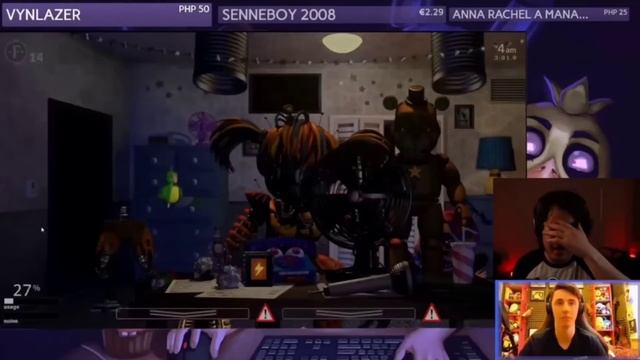 Markiplier Beats 50/20 Mode With Dawko (FNAF UCN)