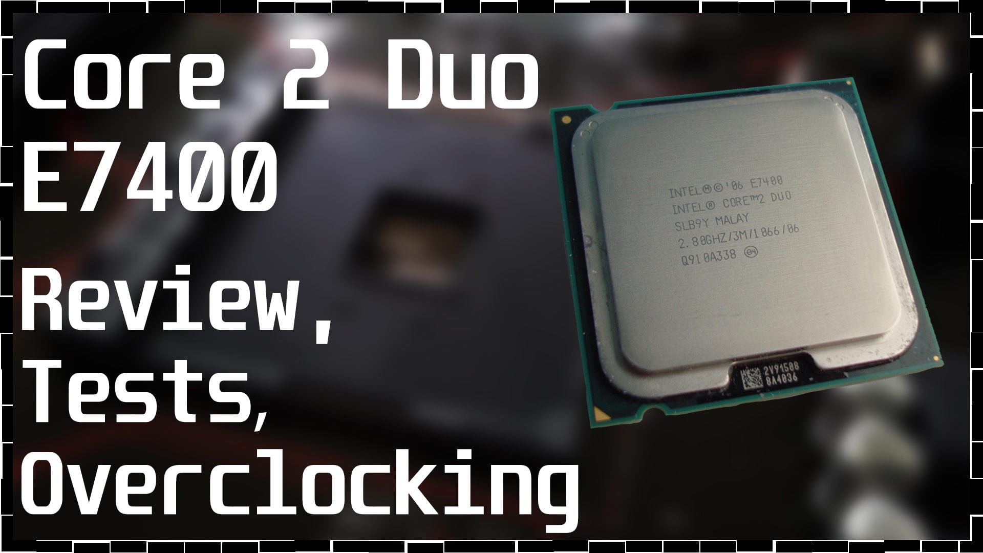 Тест Intel Core 2 Duo E7400 в 2022г.