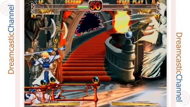 Guilty Gear X Gameplay (Dreamcast) | HD@60fps