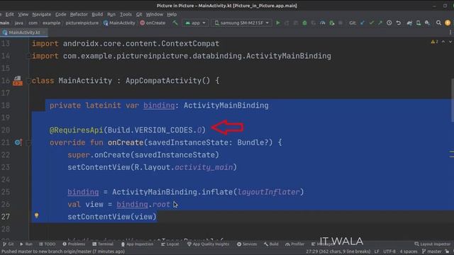 ? ANDROID - ? PICTURE IN PICTURE MODE || ? TUTORIAL IN KOTLIN
