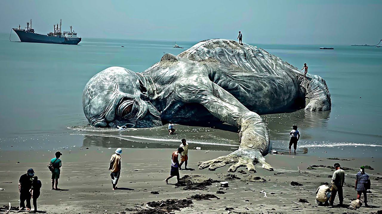 Ученые В Тупике! Существо ВНЕЗЕМНОГО Происхождения Обнаружено На Пляже В Индонезии!