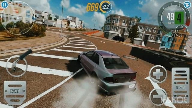 Карась раздаёт боком в CarX???