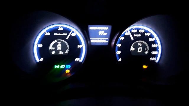 Разгон Hyundai ix35 crdi 0-100 на чипе
