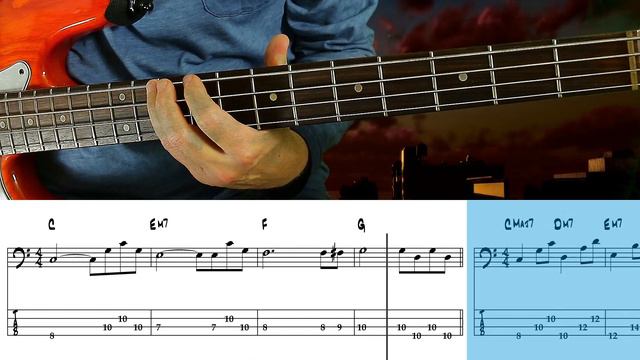 David Bowie - Changes (Bass cover with tabs)