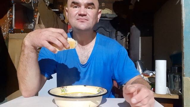 мукбанг.обжор.супчик,сало