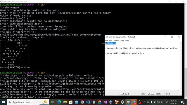 SSH and Real Server