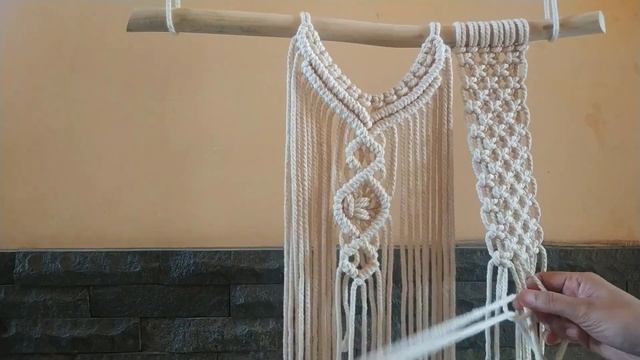 DIY Macrame Wall Hanging Layered  MACRAME TUTORIAL 2