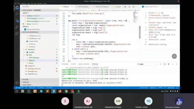 Session 3: MongoDB | MVC | RESTFul| API Introduction to Backend Development and Deployment