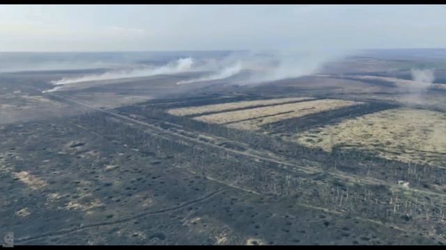 Атака бронегруппы ВДВ в районе Берховского водохранилища