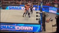 Scarlett helps Karrion Kross defeat Aj Styles during WWE Smackdown 6/16/23
