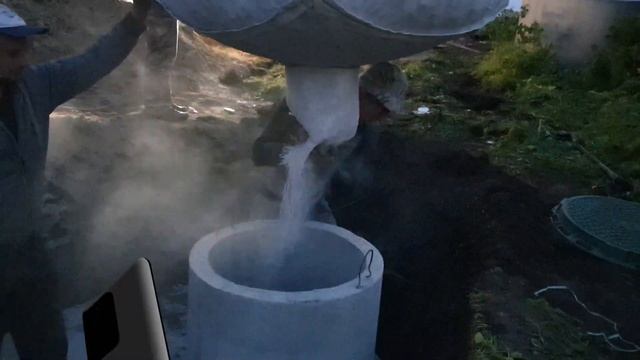 Отличный септик  перед началом строительных работ.