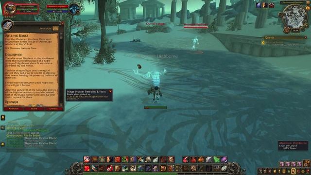 World of Warcraft: Rifle the Bodies - Quest ID 12000 (Gameplay/Walkthrough)