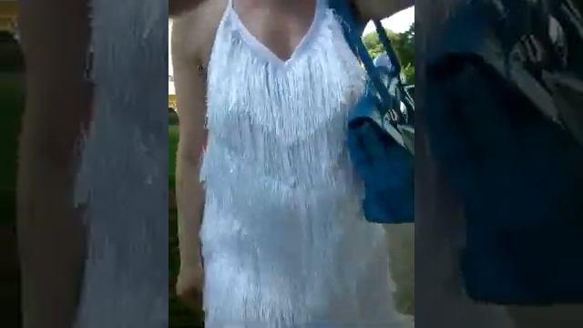 Платье с бахромой для себя любимой