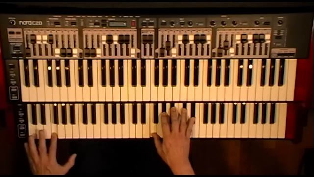 Honk Booga Blues - Nord C2D Hammond B-3 Organ Clone Clavia