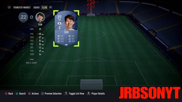 INSANE 350K HYBRID SQUAD BUILDER IN FIFA 22 FT (VALVERDE, SON & WERNER)