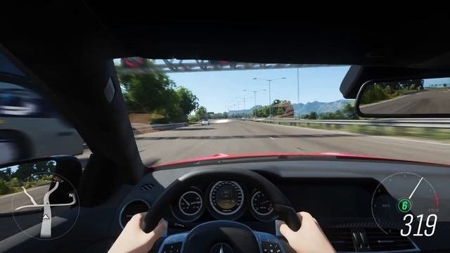Сравнение  Mercedes C63 AMG W204 (2007) и Mercedes C63 AMG W205 (2014)  / Forza Horizon 4.