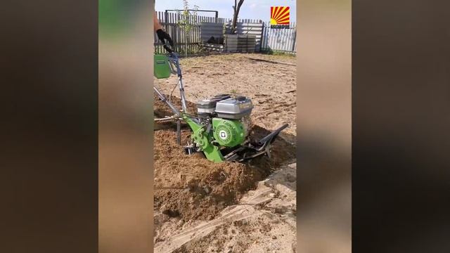 Видео работы Мотокультиватора Grasshopper GR 900 70 л.с.