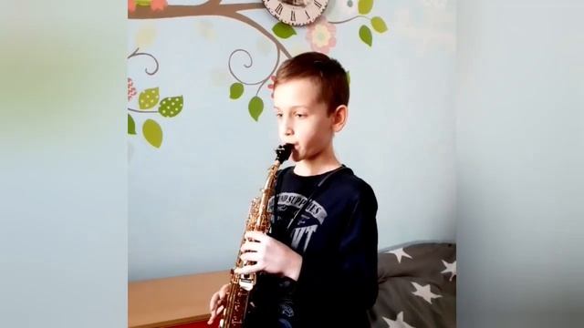 Аллегретто на саксофоне сопрано, В.Моцарт