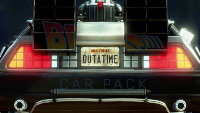 Back to the Future Car Pack | Rocket League DLC