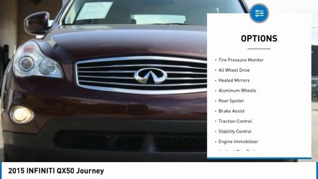 2015 INFINITI QX50 ML3987A