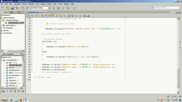 Console Number Guessing Game - Part 3