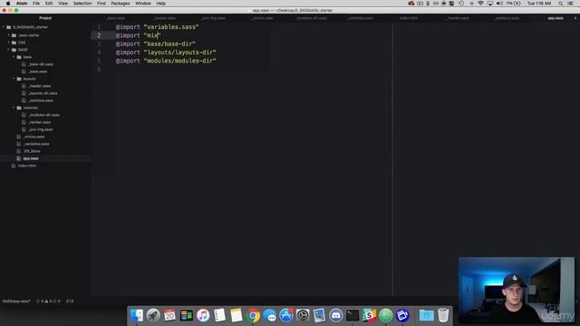 81. Sass Mixins Save time & recycle styles - Full stack web development Tutorial Course