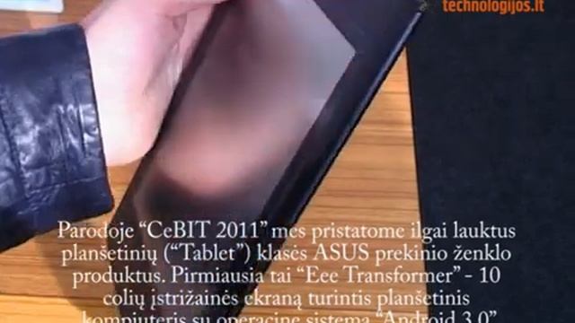 CeBIT 2011: Asus naujovės 2011 metais