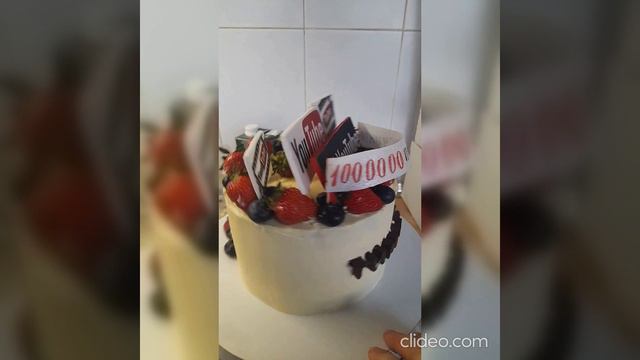 Торт 1000000 подписчиков