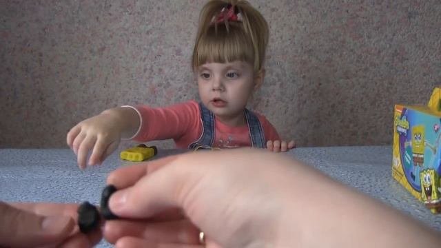 SpongeBob лепим Губку боба из пластилина Детское творчество