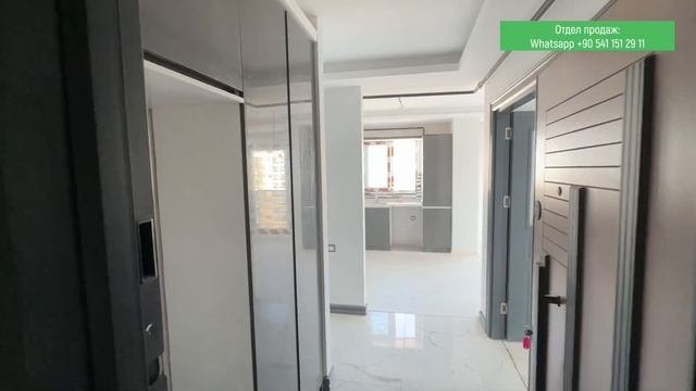 Квартиры 2+1, 3+1 со сдачей через месяц в ЖК Keya Life от $95 000 в Мерсине, Тедже.