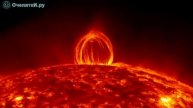 Смотреть - Редкая вспышка на Солнце