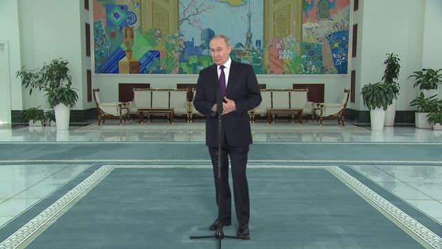 Владимир Путин. Ответы на вопросы журналистов по итогам визита в Узбекистан 28 мая 2024 года.