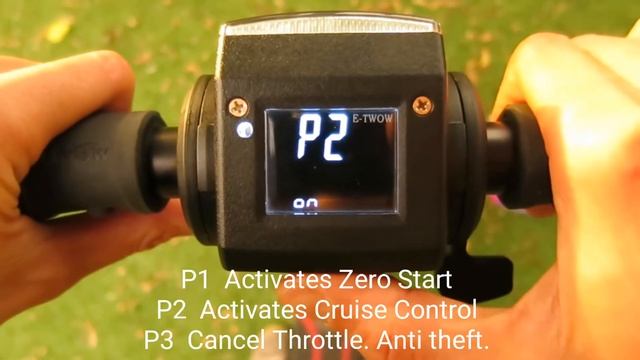 New E-TWOW Booster Plus | User Setting | Electric Scooter | PET