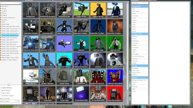 NEW ULTIMATE G-MAN AND TITAN CAMERAMAN VS SKIBIDI TOILET AND SPEAKERMAN BOSSES In Garrys Mod!