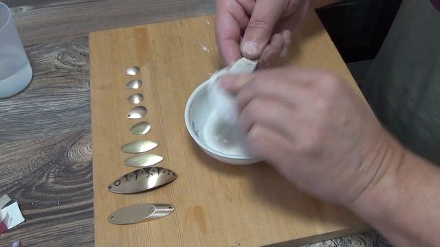 Серебрение блёсен своими руками