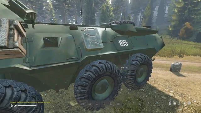 Dayz. Транспорт  Мод БТР 80