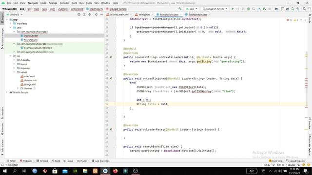 Mobile Application Developer "AsyncTask & AsyncTaskLoader" || UMK