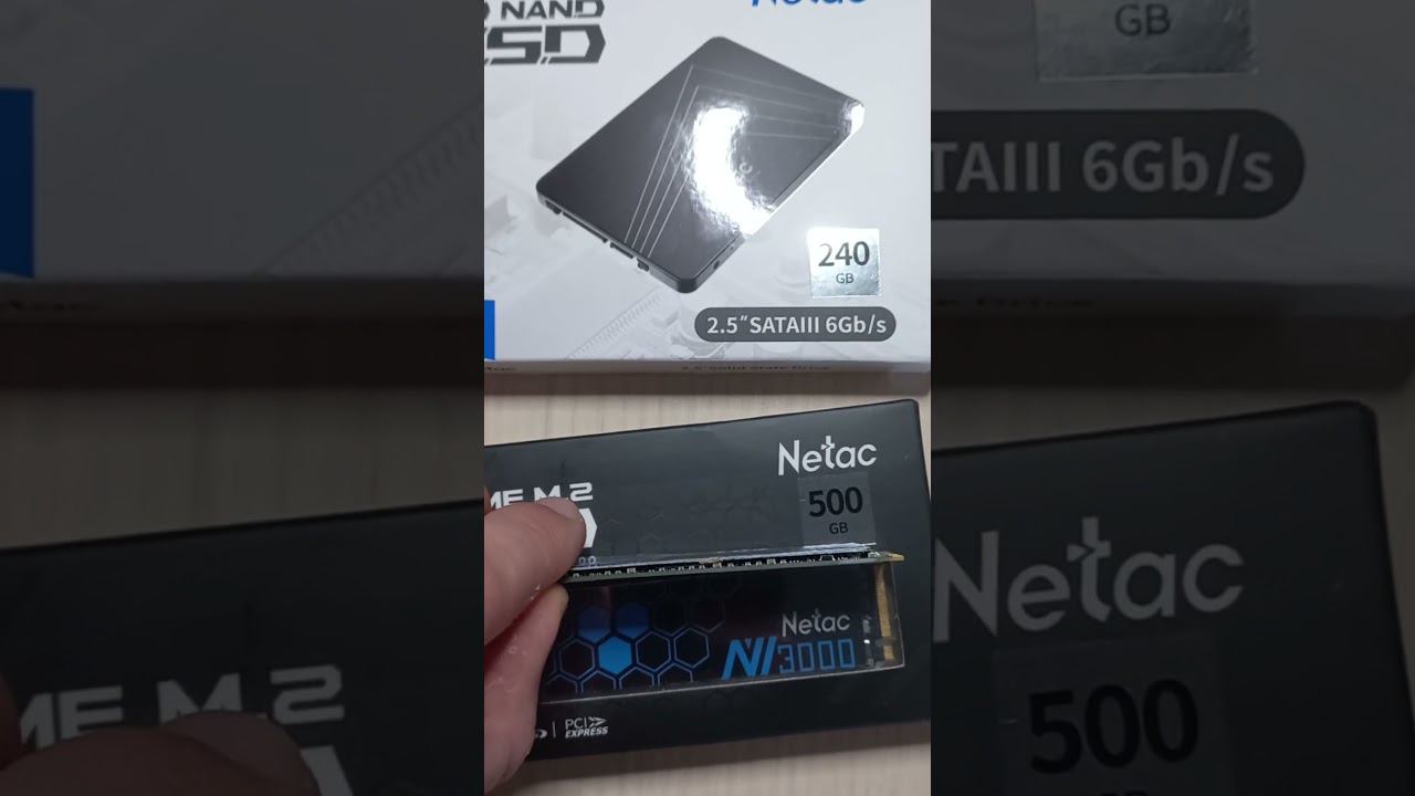 Купил топовые ssd накопители от Netac из Китая! #shorts #пк #компьютер