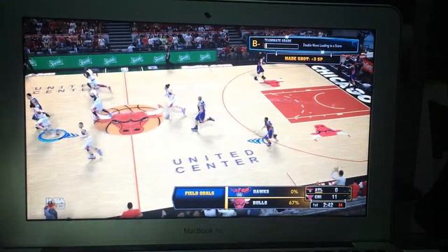Nba 2k13 Gameplay on Macbook Air 11inch 2013 - Bootcamp Windows 8.1